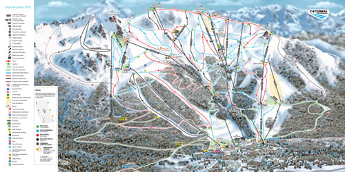 Mapa de Pistas en Catedral